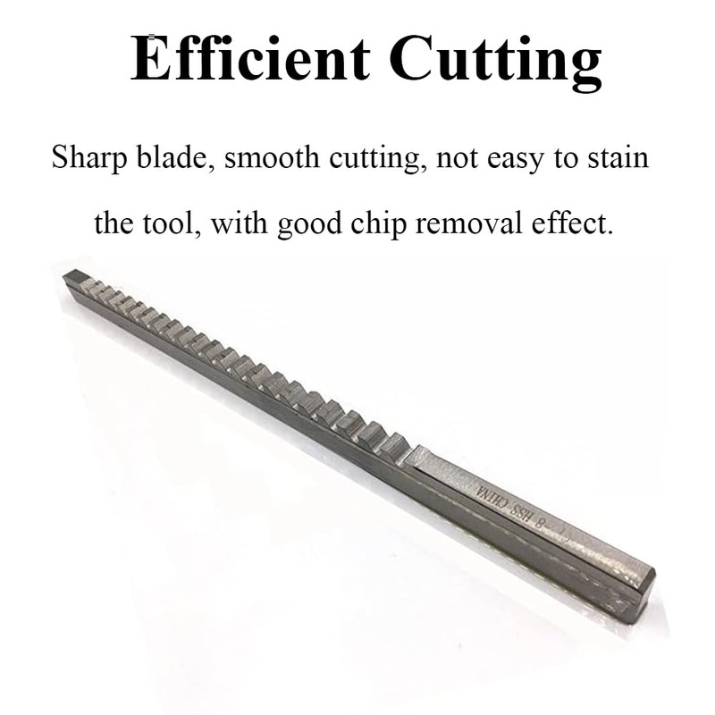 HSS Keyway Broach with Shim Hydraulic Machine Accessory Broaching Tool,