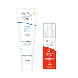 Alga Maris Sun Protection Set | Sun Cream for Children SPF50 100 ml and Alga Maris After Sun Fluid | for Baby and Children's Skin | Organic Certified Natural Cosmetics with Instant Protection and