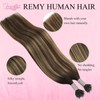YoungSee Nano Hair Extensions Ombre Nano Ring Hair Extensions Dark