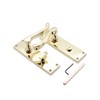 Victorian Scroll Internal Lever WC Bathroom Door Handles Chrome/Brass/Satin, Ideal