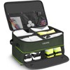 YOREPEK 2 Layer Golf Trunk Organizer Storage for 2 Pair