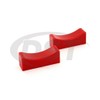 Pro-thane Jack/Stand Pads (Fits 1.125 x 4.0 Heads) - Red