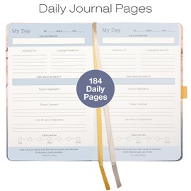 Five Minute Self Care Journal - Colorful Marble