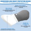 GBKDQQ Lumbar Cushion, Back Cushion Sofa and Car, Non-Slip Lumbar