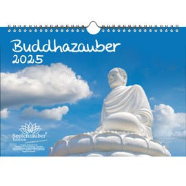 Buddhaauber DIN A4 Calendar for 2025 Buddhism Zen Feng Shui Buddha Seelenzauber