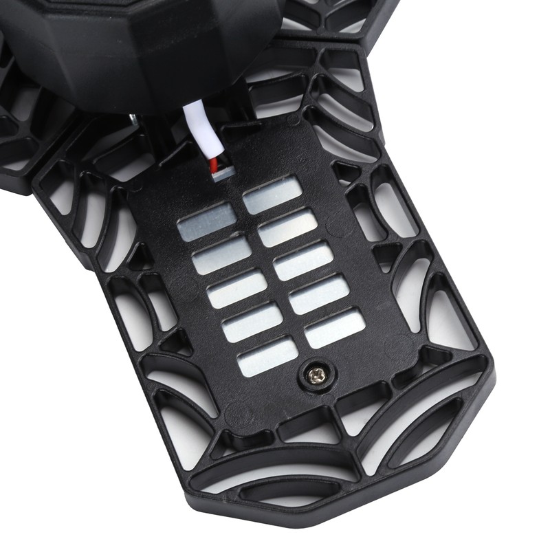 40W E27/E26 36LED Fan Garage Light Plastic Black Industrial Working