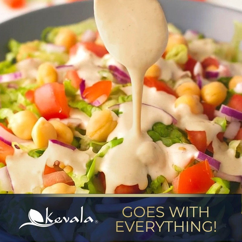 Kevala Organic Sesame Tahini - Vegan Spread, Kosher Butter Paste,