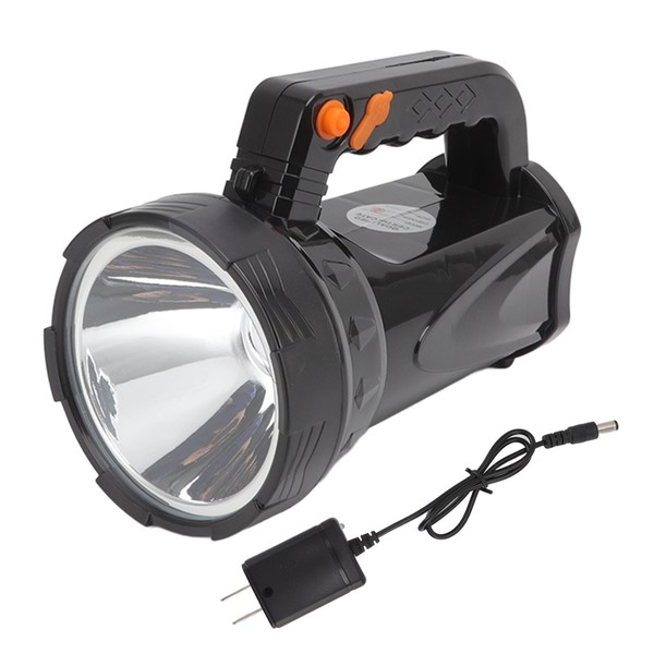 Rechargeable Spotlight USB 4000mAh Brightness Adjustable Portable Handheld Searchlight