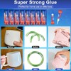 8 Pcs Super Glue, 3 Gram Multipack Mini Superglue Quick