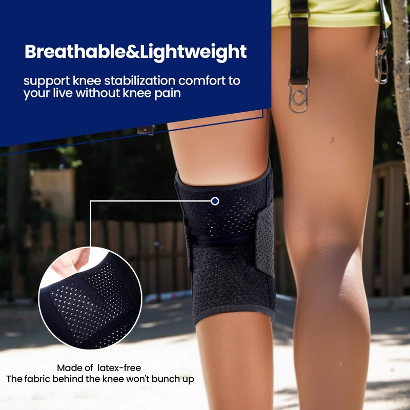 JOMVD Professional Knee Brace for Meniscus Tear, Knee Support with