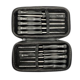 Hippotech Pack of 12 Carburetor Adjustment Tool and Carrying Case for 2-Cycle Small Engine for Poulan for Husqvarna for STIHL for ECHO Trimmer Chainsaw