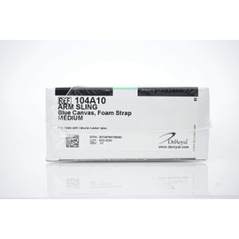 DeRoyal *1-Pack* DeRoyal Arm Sling Blue Canvas With Foam Strap Medium 104A10