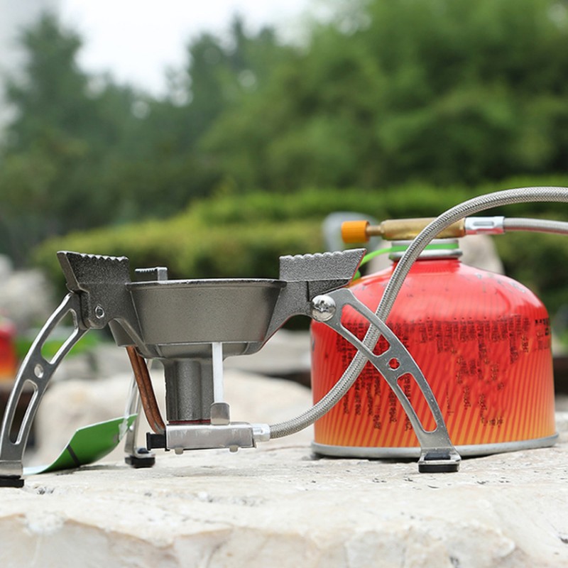 BRS-11 Outdoor Portable Safe Gas Stove Burner Foldable Split Furnace