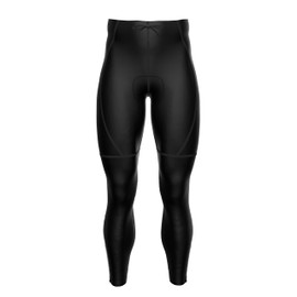 Sparx Men's Super Roubaix Thermal Cycling Tight Bike Bicycle Pants Cool Max Padded (Black, Medium)