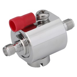 SMA Lightning Arrestor SMA Surge Protector with SMA Female to SMA Female Connector 6GHz with Replaceable Gas Tube Element 90V