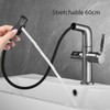 IJPDXOLBQ Pull Out Bathroom Lifting Brass Bathroom Sink Faucet with