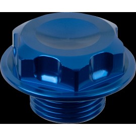 MOOSE OFFROAD Steering Stem Nut - Blue Fits C23-5241L