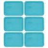 Pyrex 7210-PC Surf Blue Rectangular Food Storage Replacement Lid Cover