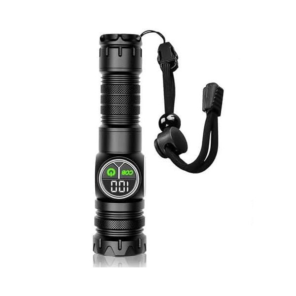 Comunite 500 Yards Tactical Flashlight, Super Bright Single Mode Mini