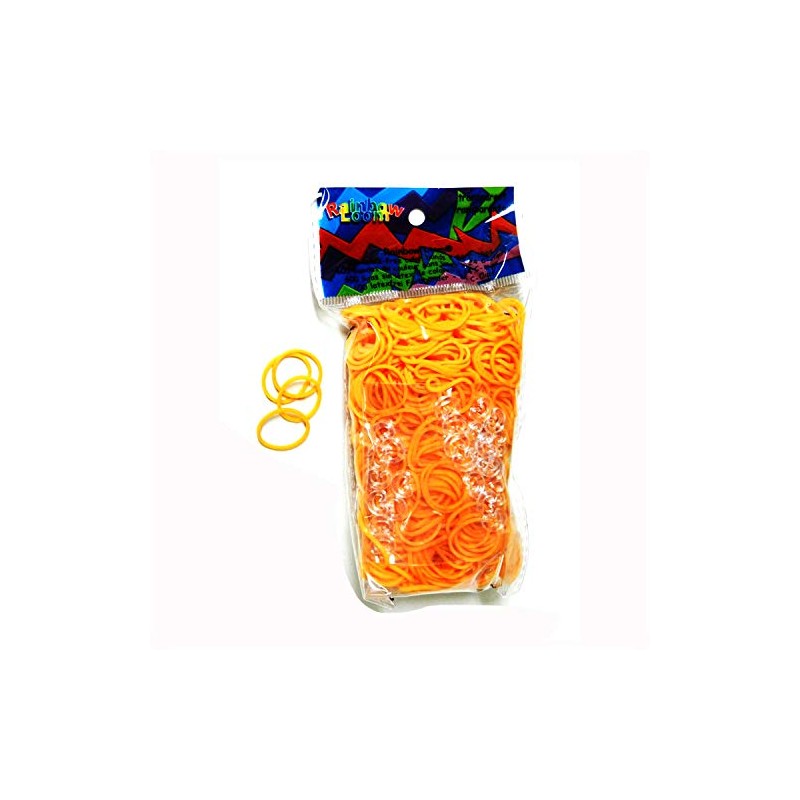 Rainbow Loom Neon Orange Bands