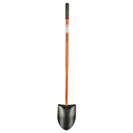 Leonard Round Point Shovel, 48 Inch Tubular Alloy Steel Handle