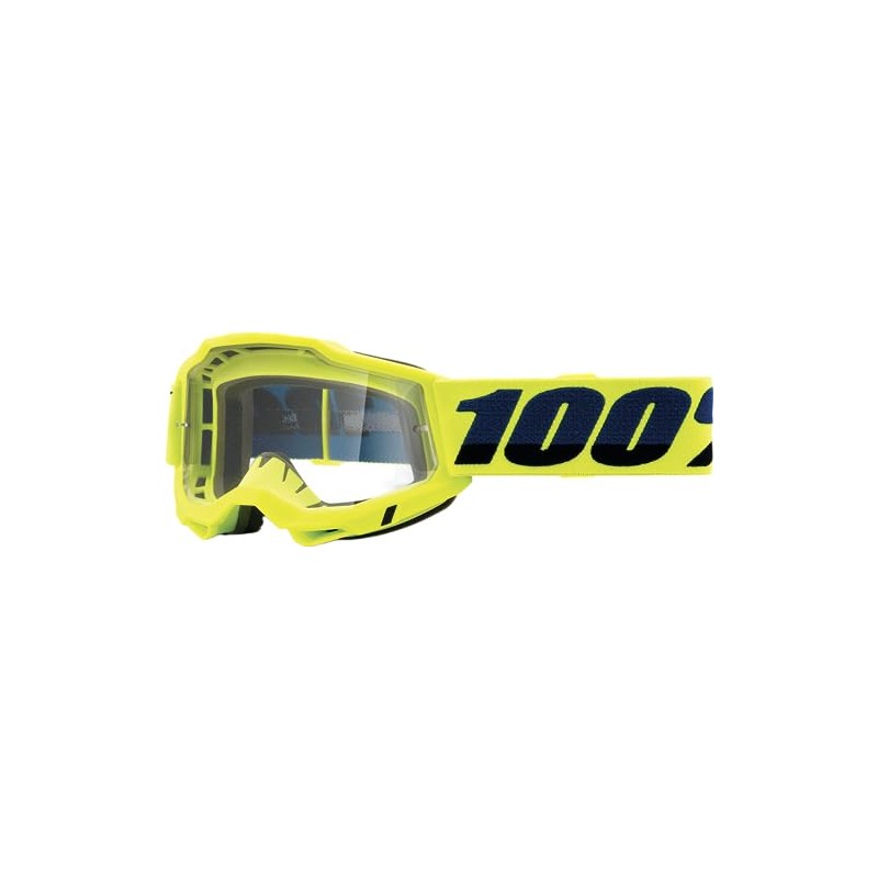 100% ACCURI 2 JUNIOR Goggle Fluo/Yellow - Clear Lens