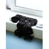 DAISO Attached Hair Piece 5 Pin Black
