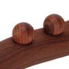 Wooden Scraping Stick Cellulite Removal Lymphatic Drainage 10 Beads Gua