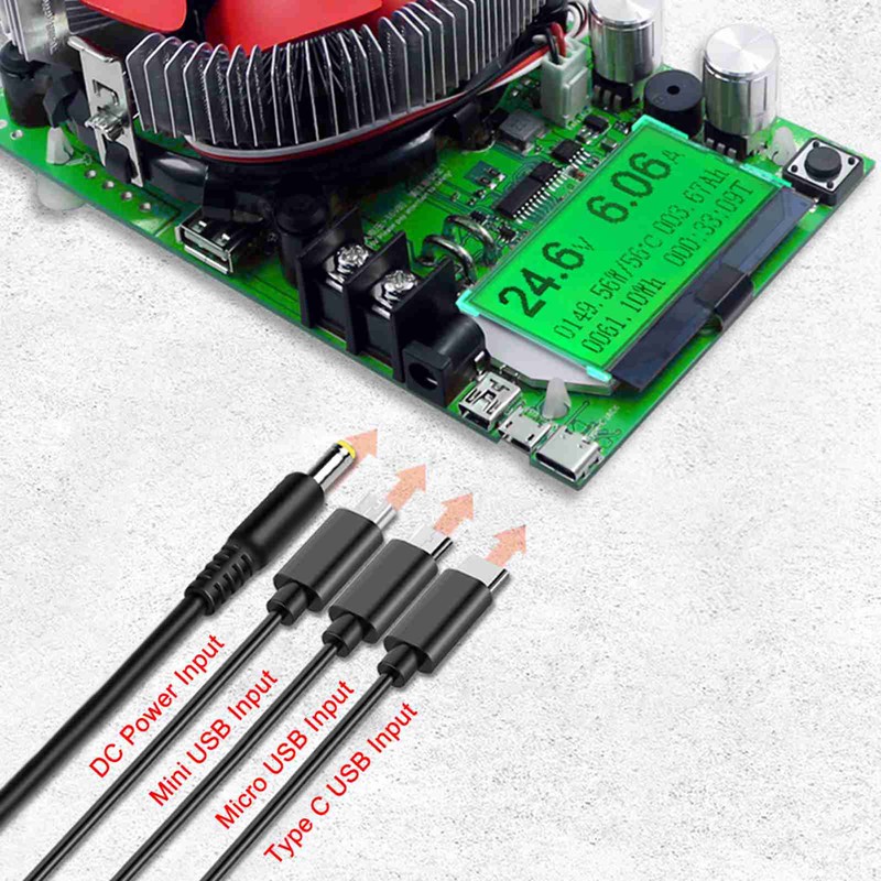 150W 20A Electronic Load Tester Digital LCD Screen Electronic Adjustment