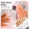 Poly Nail Gel Set, 8 Color Nude Classic, 0.34oz Per