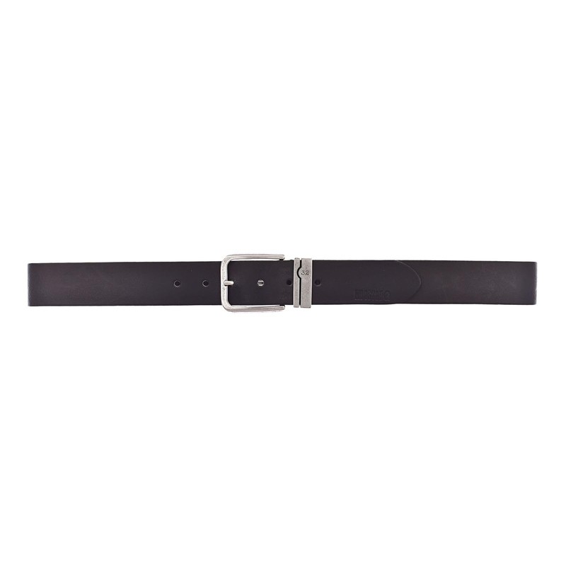 MUSTANG Men's Genuine Leather Belt, black