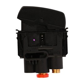 Black Air Electric Valve Control Switch Fit for Kenworth PTO G90-1066-09 170.1243 901-5410 Kenworth PTO W900 2013 2014 2015
