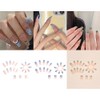 NIUANIUA Nail Tip, Popular, Japanese Style, Bride Nail, Shiny, False