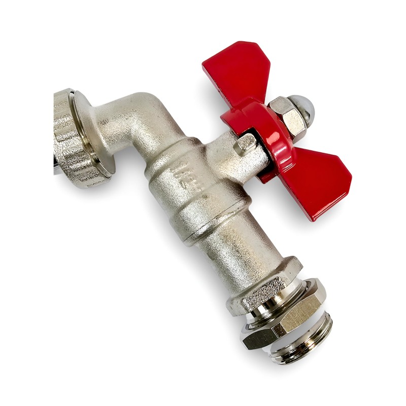 Wärmer System Butterfly Handle Outside Garden Tap with Sealing PTFE