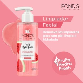 Pond's Cuidado Facial Fruity Hydra Fresh Sandía Limpiador Facial 200 ml