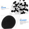 SHOWERORO 100pcs Earbud Replacement Tips Soft Sponge Eartips for Ear