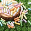 BIIVSOV Capsule Letters Message, 100Pcs Lovely Mini Pill Shaped Message