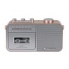 Studebaker SB2130RG Portable Cassette Player/Recorder with AM/FM Radio (Rose Gold/Silver)