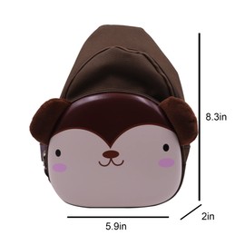 Suillty Kids Cute Small Panda Rabbit Puppy Sling Crossbody Bag Travel Hiking Chest Bag Shoulder Bag Daypack for Boys Girls