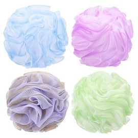 Tbestmax Esponjas Baño Ducha Paquete Exfoliantes Corporales Unidad Colores Verde Morado Azul Piezas