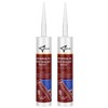 SURVOL RV Roof Sealant, Self-Leveling Lap Sealant - White, 2-Pack,
