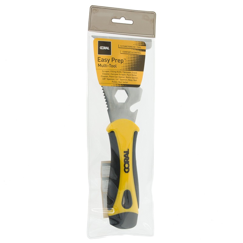 Coral 54401 Decorators Multi-Tool, 12-in-1 54401 , Yellow