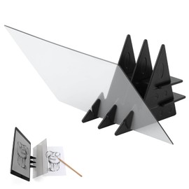 Optical Image Drawing Board for Phone and Tablets, 5.31x7.87" Lighted Drawing Tracing Board Light Copy Pad Optical Reflection Drawing Board Sketching Tool for Kids Students Artists