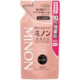 Daiichi Sankyo Healthcare Minon Whole Body Shampoo, Moist Refill, Extra Volume, 14.2 fl oz (420 ml)