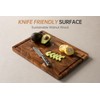 FYCTIO Walnut End Grain Cutting Board with Juice Groove &