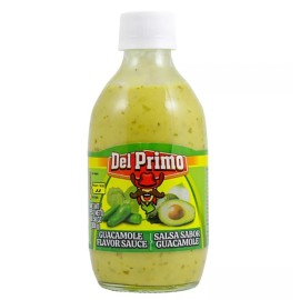 Del Primo Guacamole Flavor Salsa, Hot Sauce 10.5oz