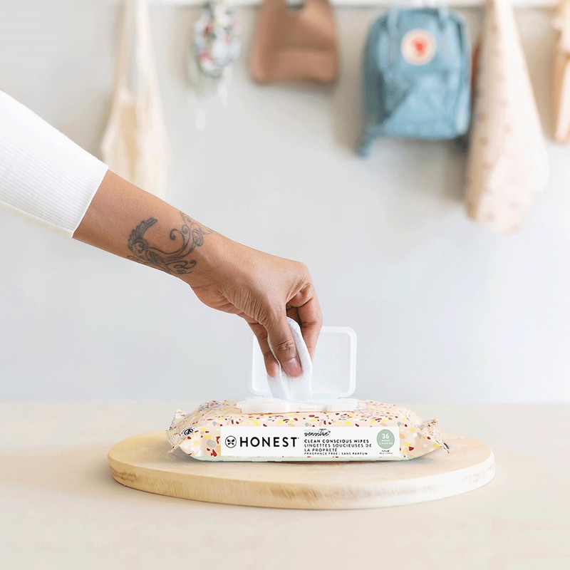 The Honest Company Clean Conscious Multi-Use Wipes | Hypoallergenic +