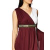 Roman Empress Costume X-Large Maroon,White