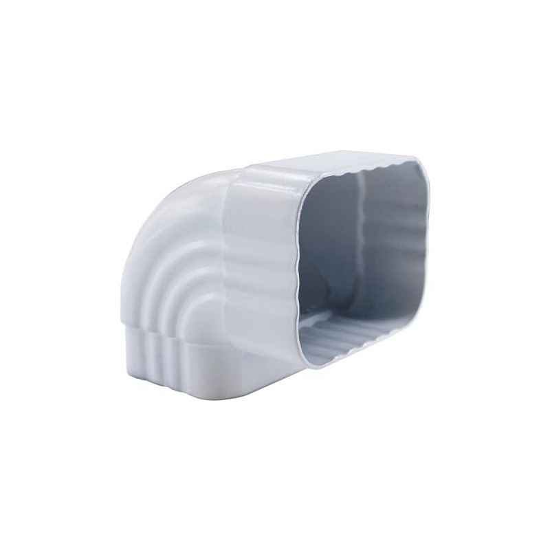 90° Gutter Elbow 2x3Gutter Elbows Roofing Gutter downspout Extension Aluminum
