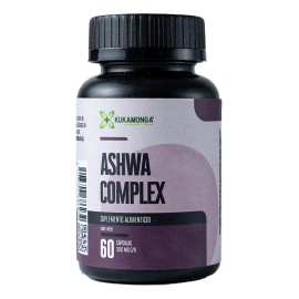 Ashwa Complex | Adaptógeno | 60 Cápsulas | Tranquilidad Sin Sabor